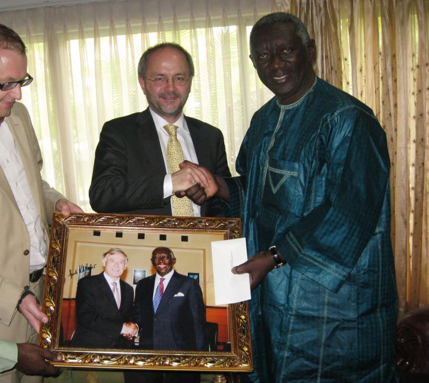 Gratulation an John Kufuor